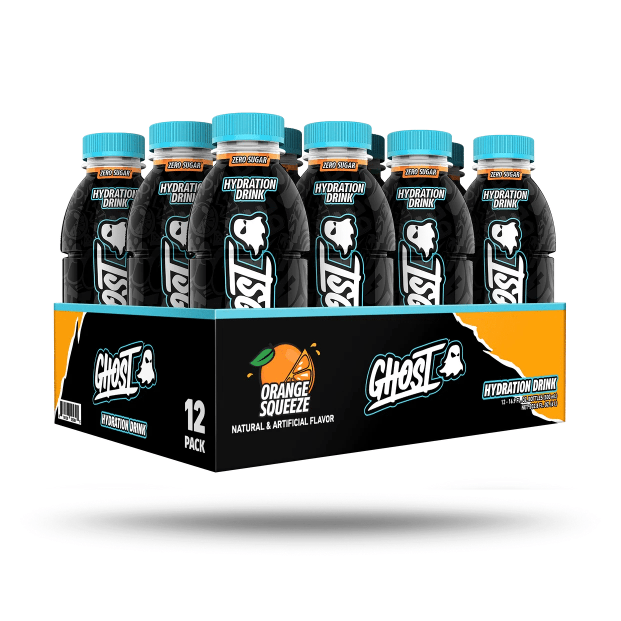 GHOST Hydration supplement, front of container