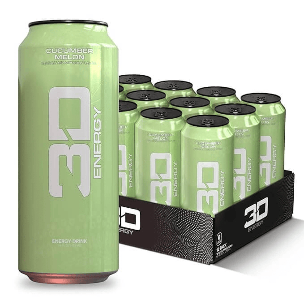3D Energy, Case size, Cucumber Melon flavor