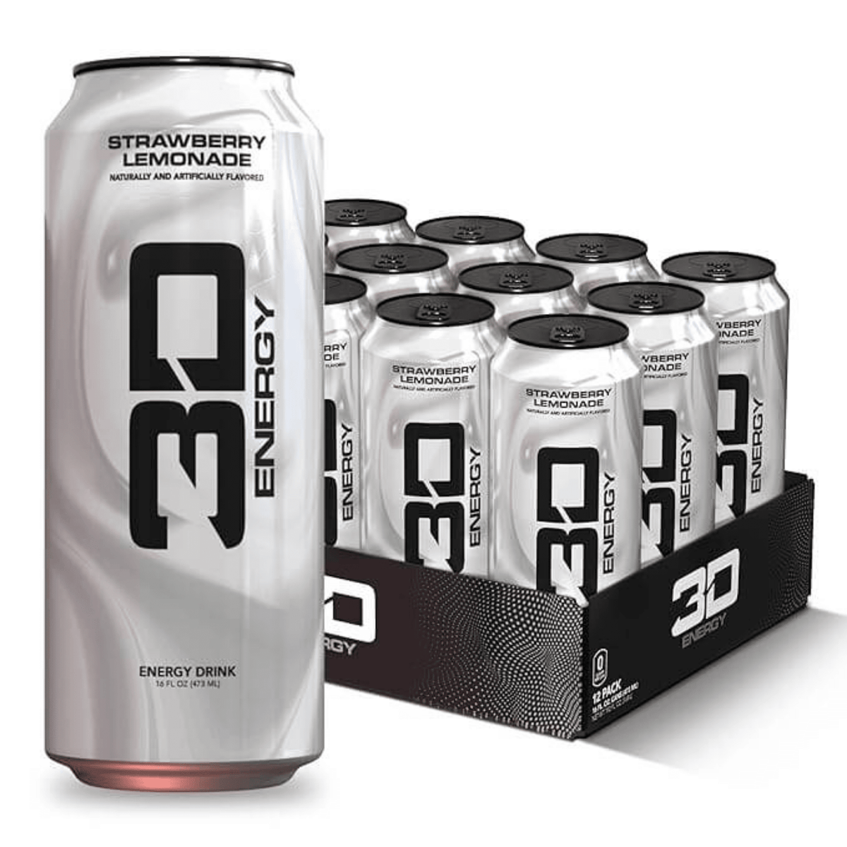 3D Energy, Case size, Strawberry Lemonade flavor