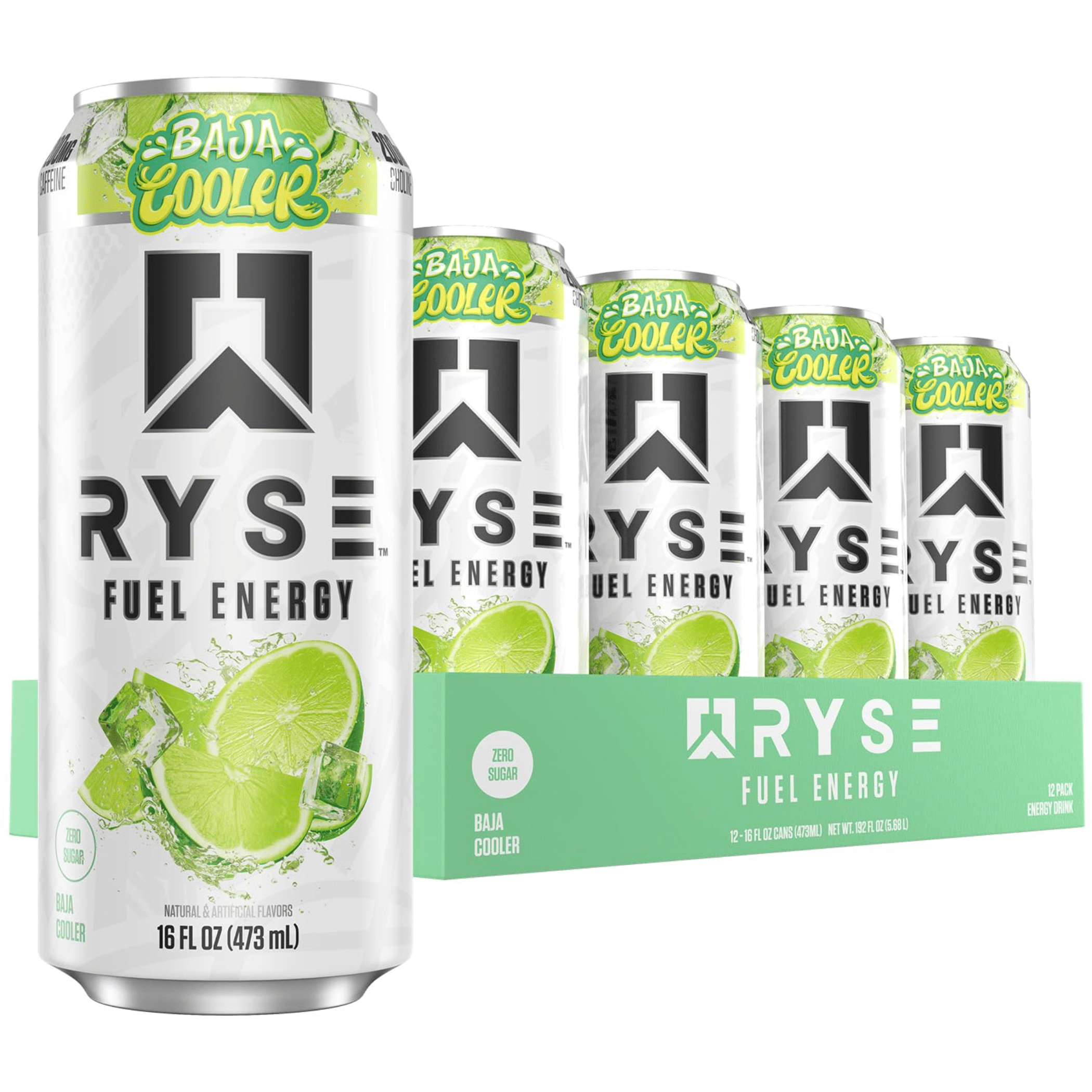Ryse Energy, 12ct size, Baja Burst flavor