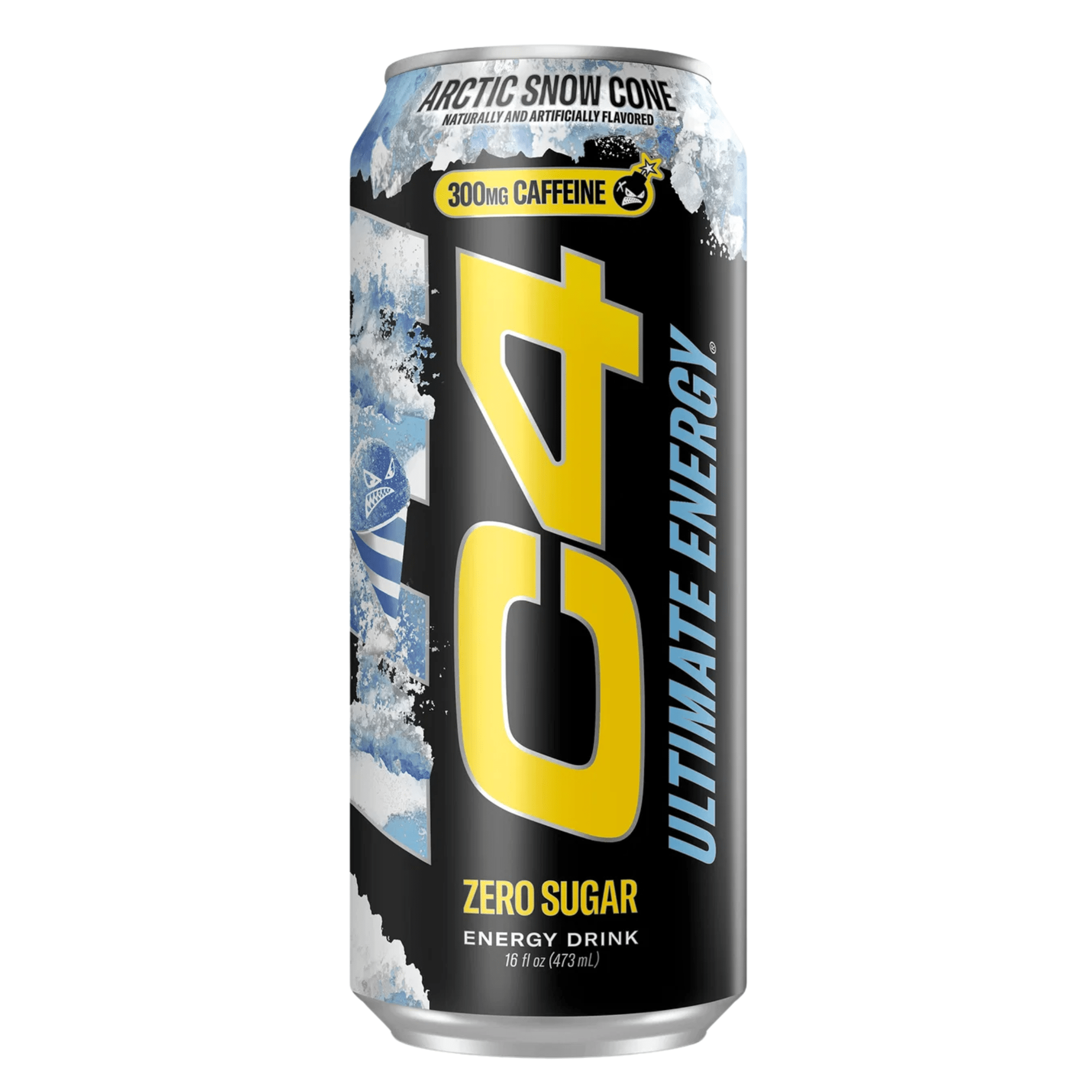 C4 Ultimate Energy® — 300mg Caffeine Performance Energy Drink | 16oz, 12-Pack