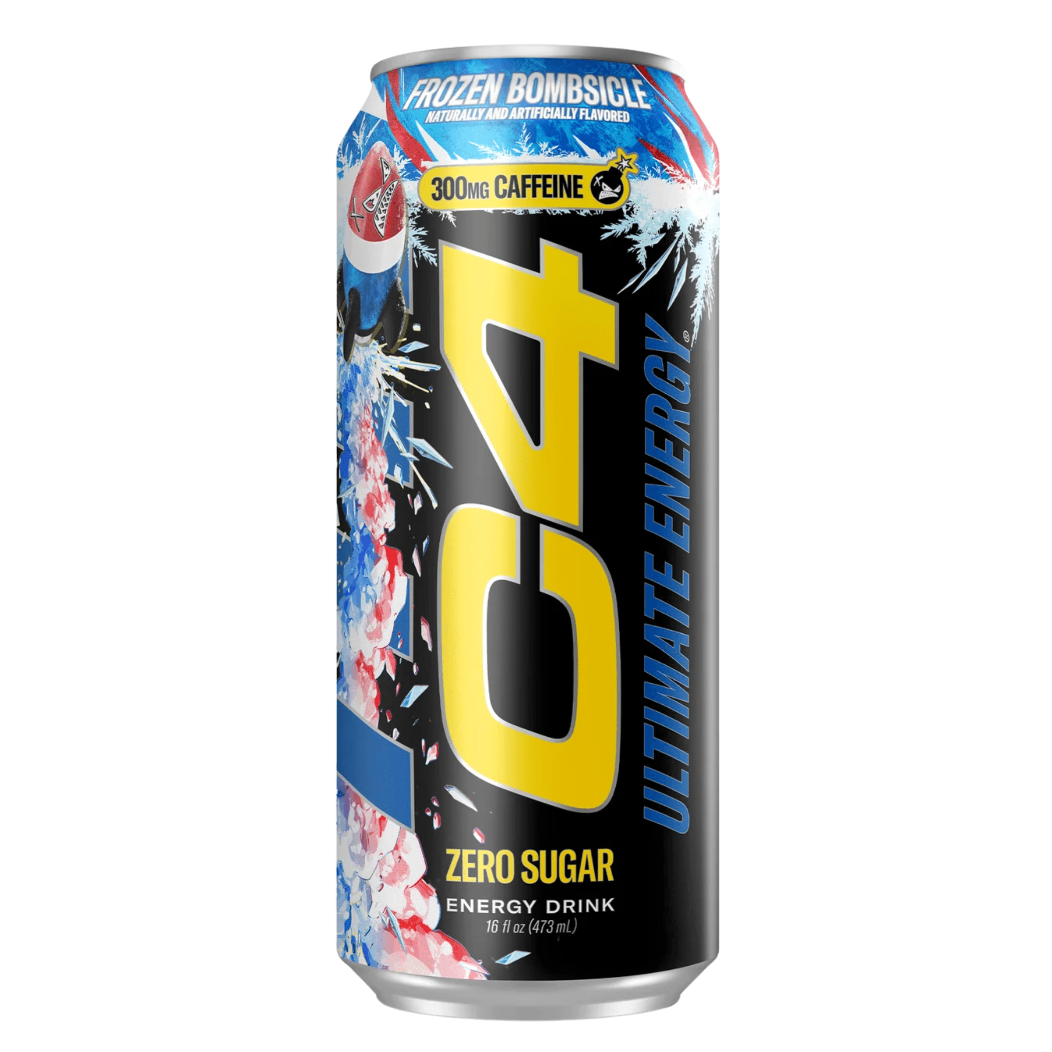 C4 Ultimate Energy® — 300mg Caffeine Performance Energy Drink | 16oz, 12-Pack