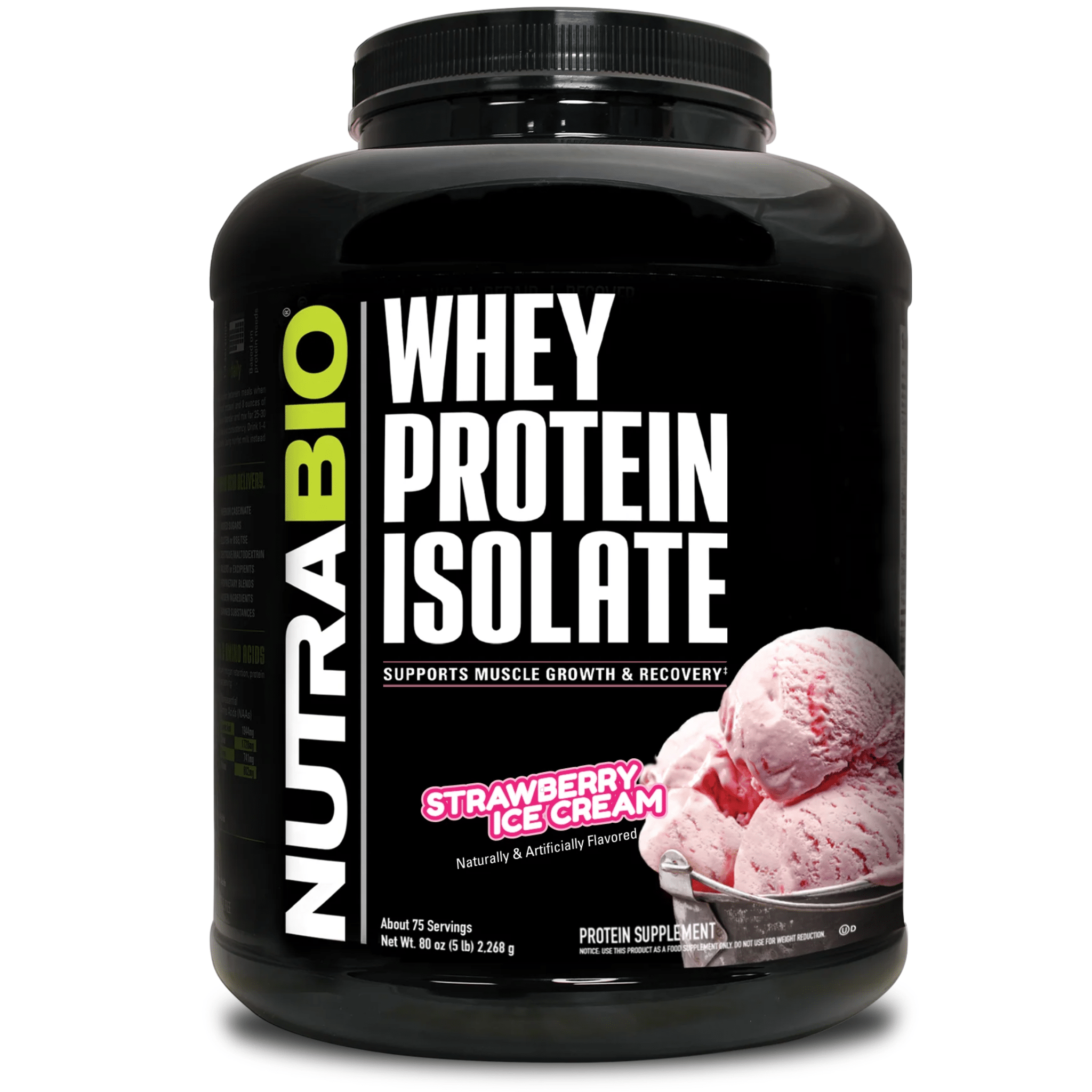 Nutra Bio 100% Whey Isolate