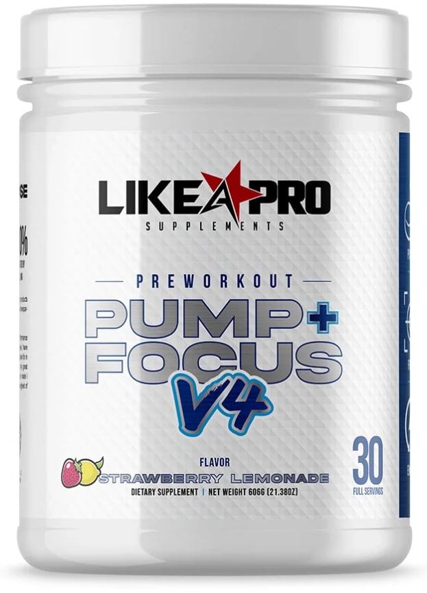 Like A Pro Supplements Preworkout Pump & Focus V4