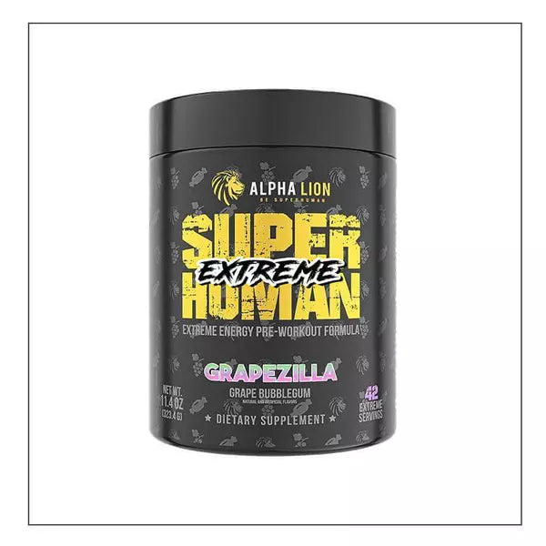 Alpha Lion Super Human Extreme Grapezilla Flavor Coalition Nutrition