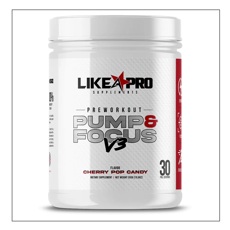 Cherry Pop Candy Like A Pro Supplements Pump Focus V3 Coalition Nutrition 