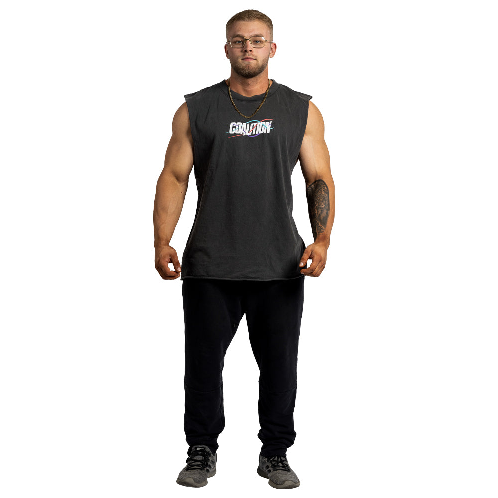 Coalition Nutrition Heavyweight Cutoff Black