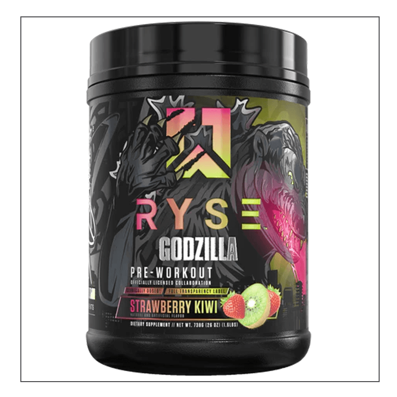 Strawberry Kiwi RYSE Godzilla Pre Workout Coalition Nutrition