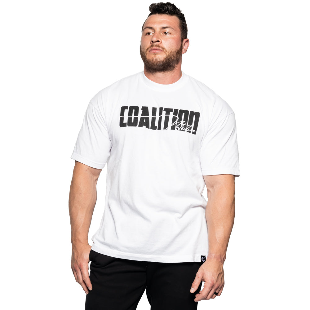 Coalition Nutrition Oversized Inspire Tee - White
