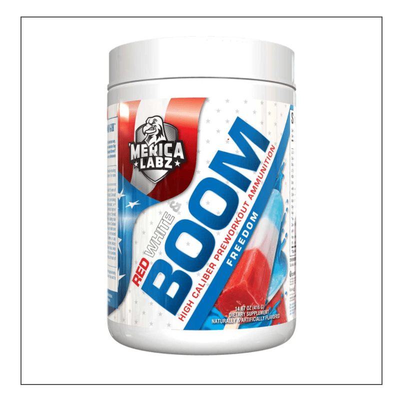 Freedom Merica Labz Red, White, & Boom Pre Workout Coalition Nutrition 