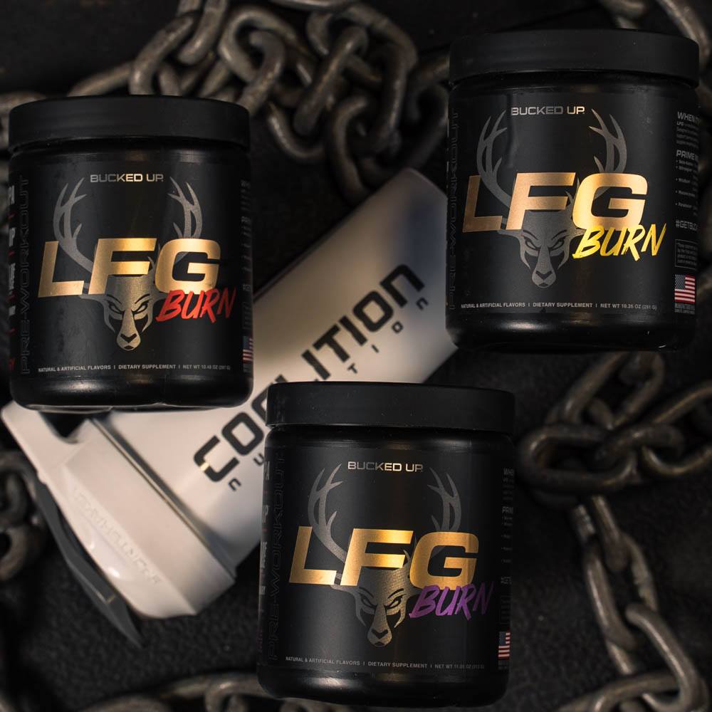 All Flavors Das Labs Bucked Up LFG Pre Workout Coalition Nutrition