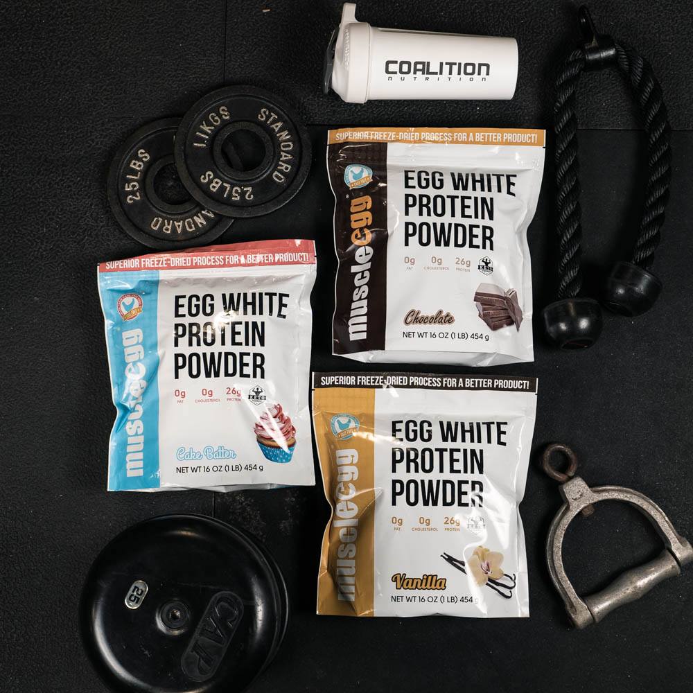 Muscle Egg, Egg White Protein Powder Coalition Nutrition 