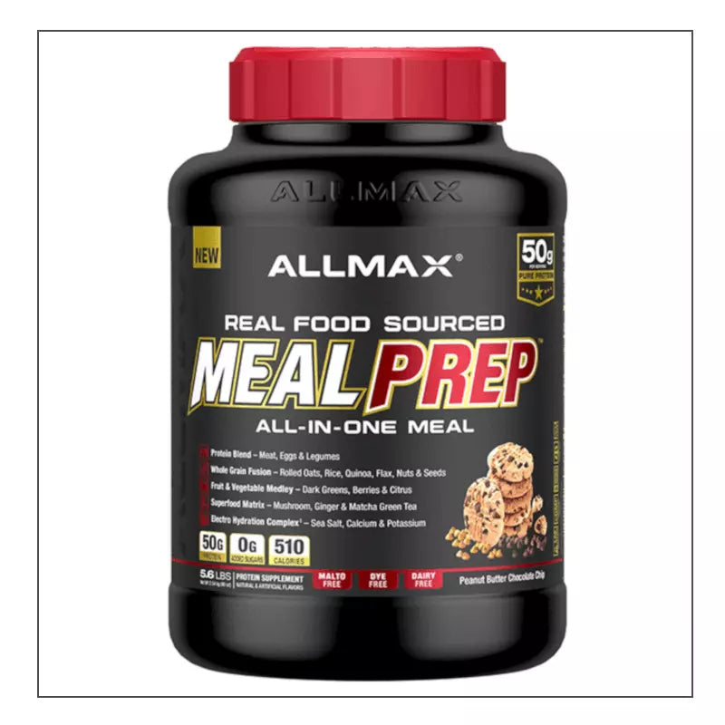 Peanut Butter Chocolate Chip AllMax Meal Prep Coalition Nutrition
