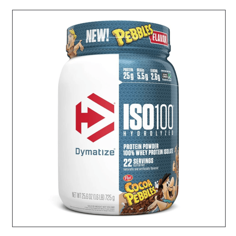Cocoa Pebbles 2lb. Dymatize Iso 100 Coalition Nutrition 