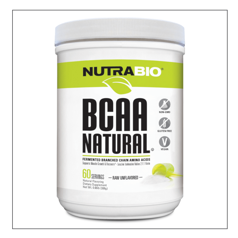 Unflavored Nutra Bio BCAA Natural Coalition Nutrition 