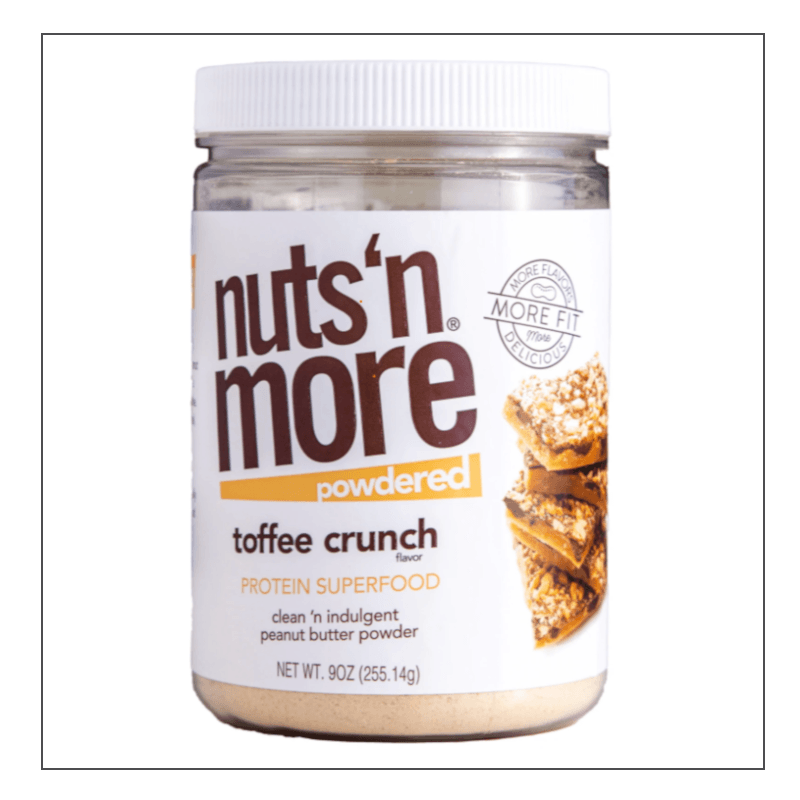 Toffee Crunch Nuts N More PB Powder Coalition Nutrition