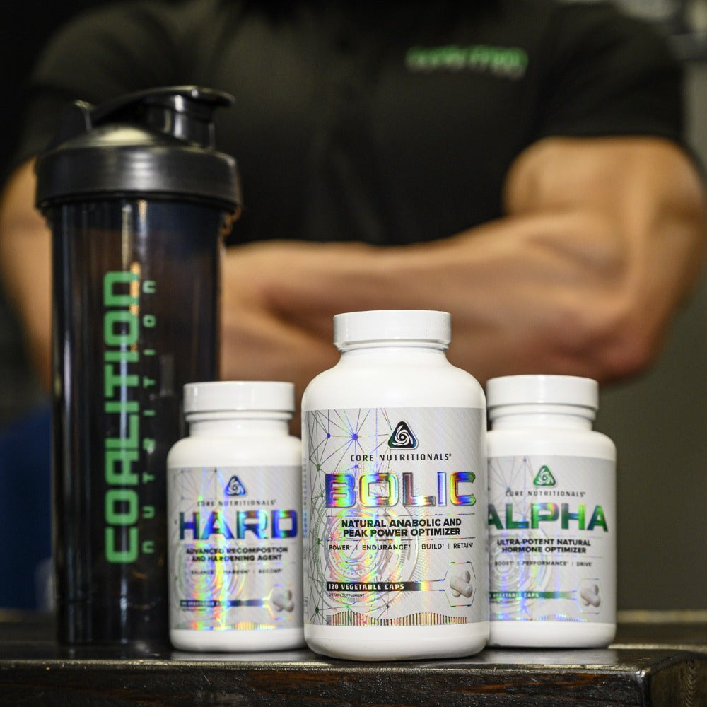 Core Nutritionals Hard Bolic and Alpha Coalition Nutrition 