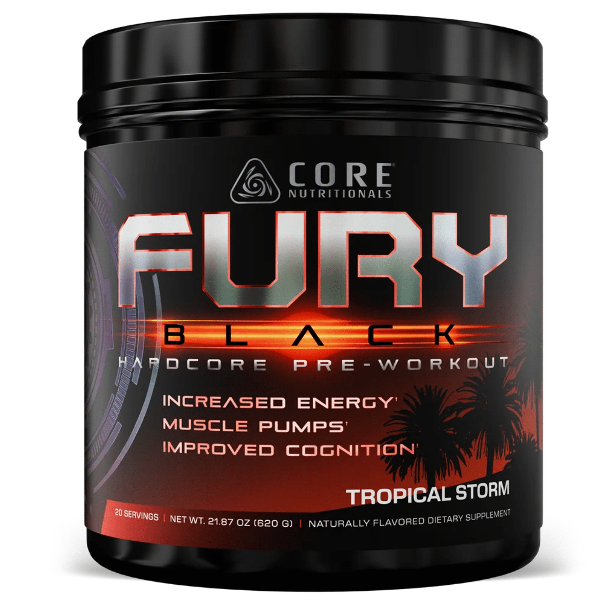 Core Nutritionals Fury Black Pre-Workout | Coalition Nutrition