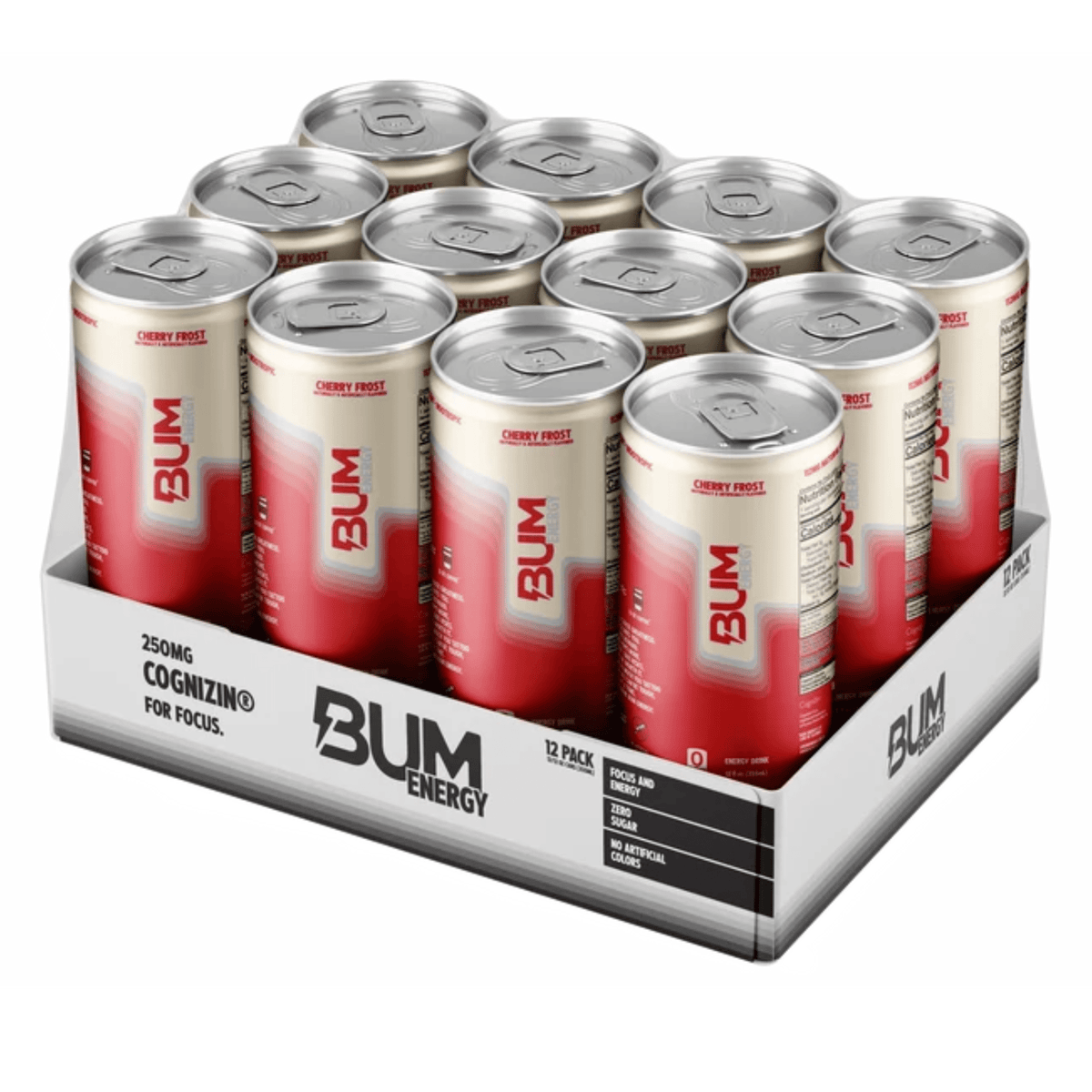 Bum Energy, 12ct size, Cherry Frost flavor