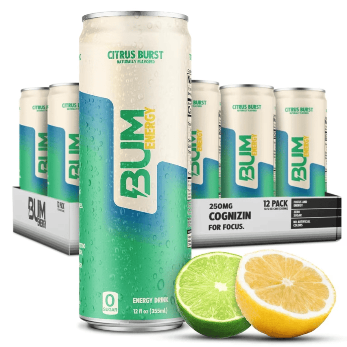 Bum Energy, 12ct size, Citrus Burst flavor
