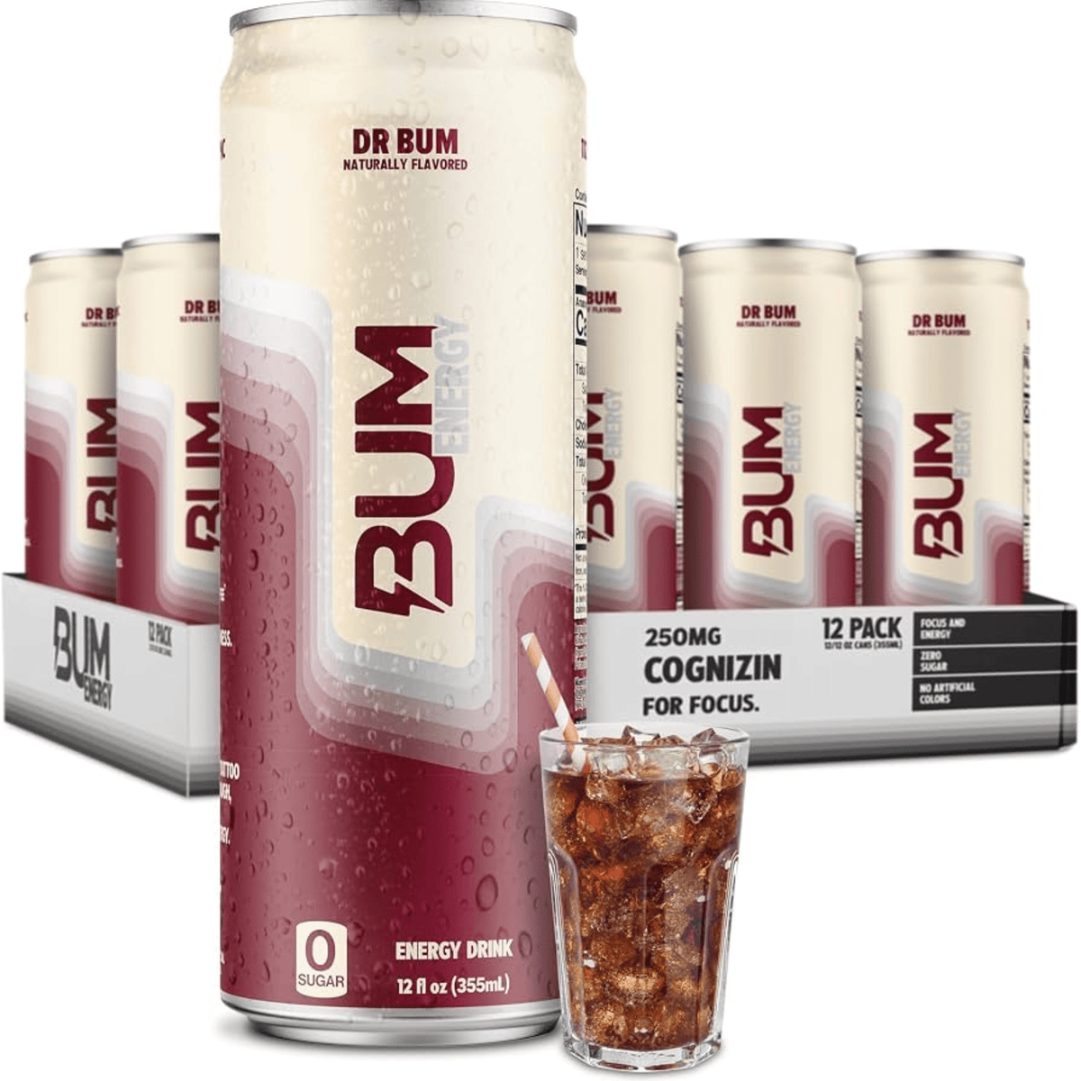 Bum Energy, 12ct size, Dr Bum flavor