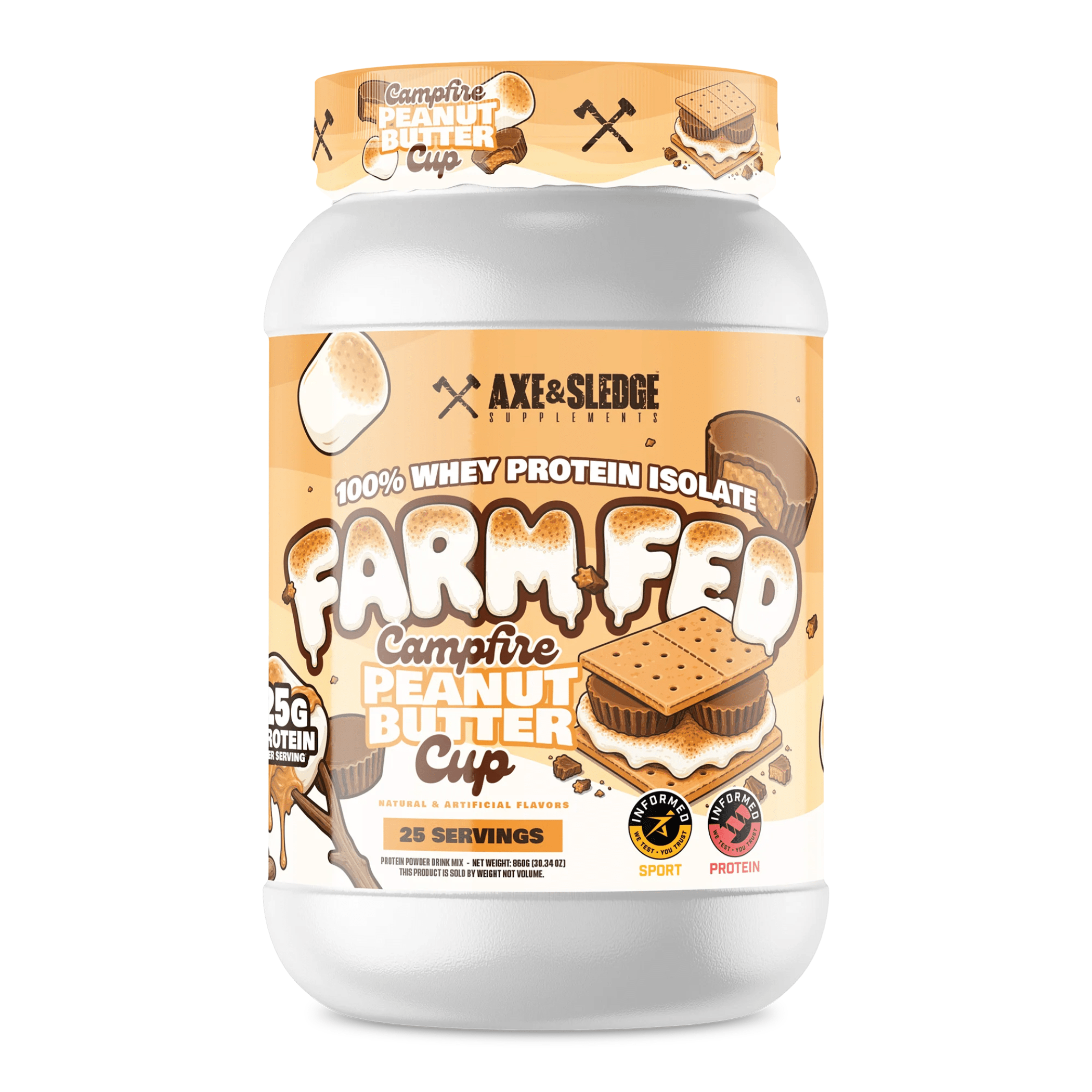 Axe & Sledge Farm Fed — Grass-Fed Whey Isolate with DigeSEB Enzymes
