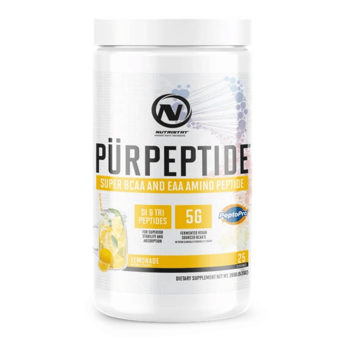 Nutristat PÜRPEPTIDE – PeptoPro® Peptide + BCAA Intra-Workout Amino Acids