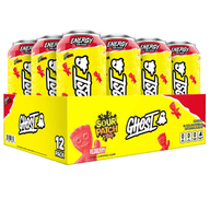 GHOST Energy — Fully Disclosed Energy Drink With Real Flavour Licences - 12ct / Redberry