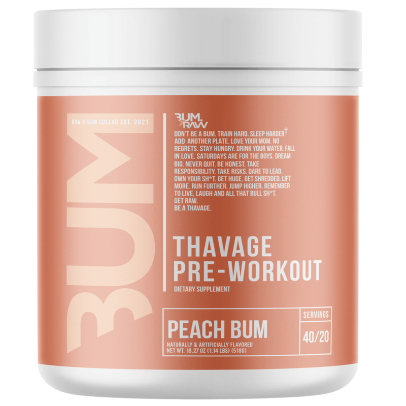 CBUM Thavage Pre Workout | Chris Bumstead x Raw Nutrition | Coalition ...