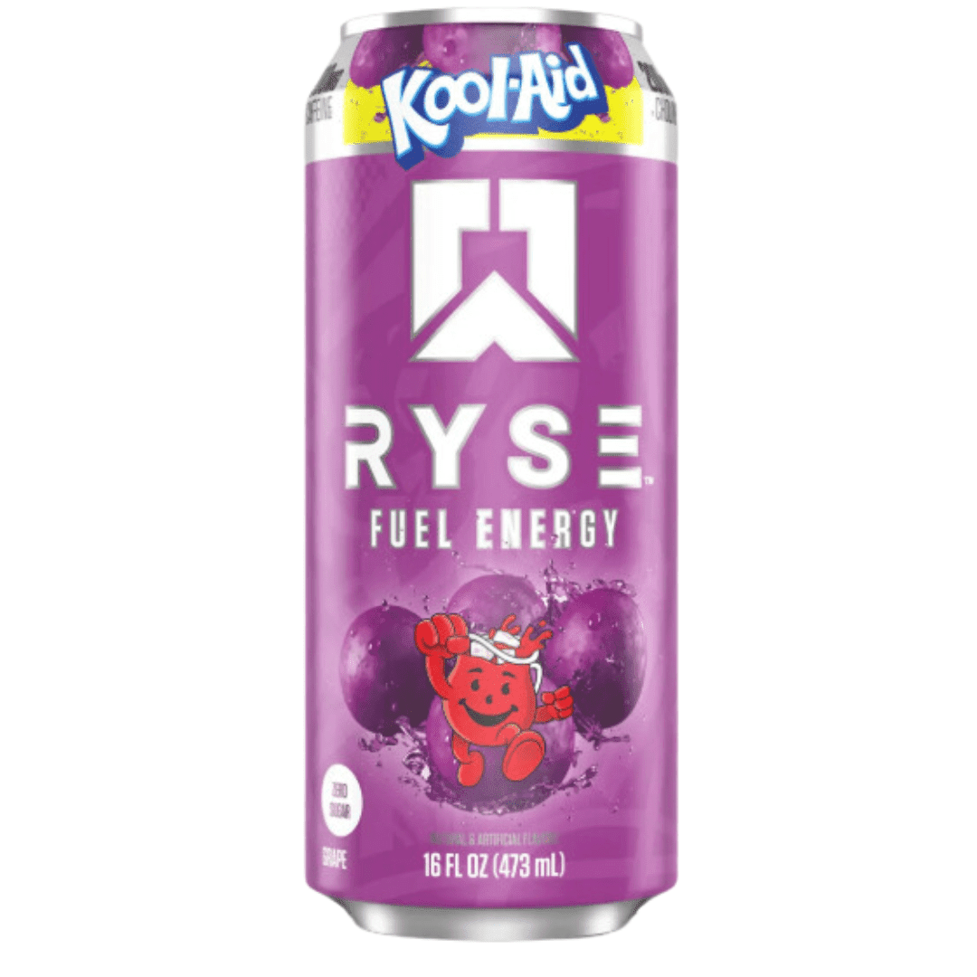 RYSE Fuel Energy Drink Kool-Aid Grape RYSE Fuel Energy Drink Kool-Aid Grape