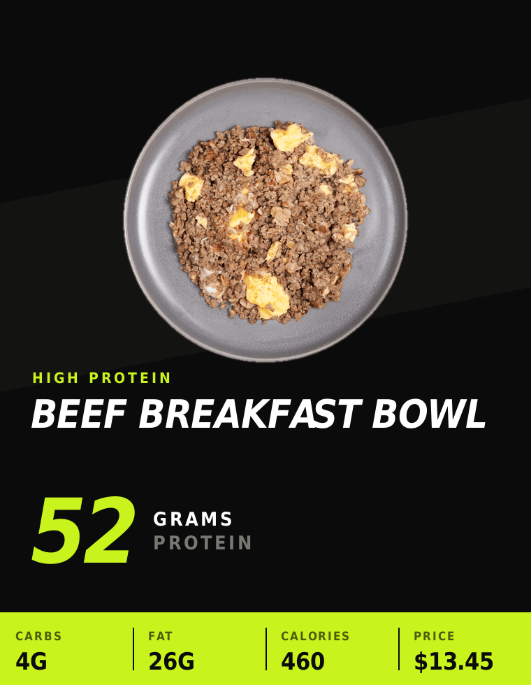 Beef Breakfast Bowl