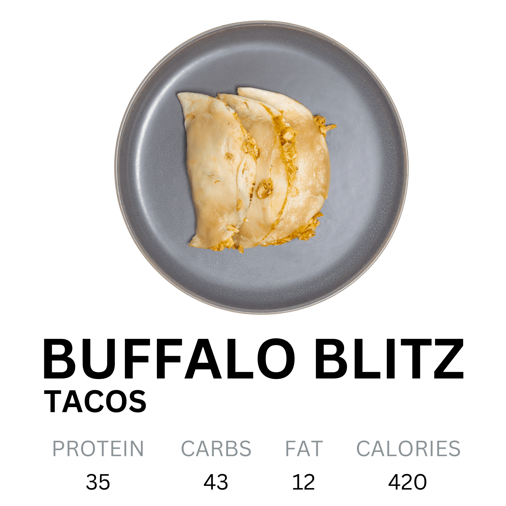 Buffalo Blitz Tacos