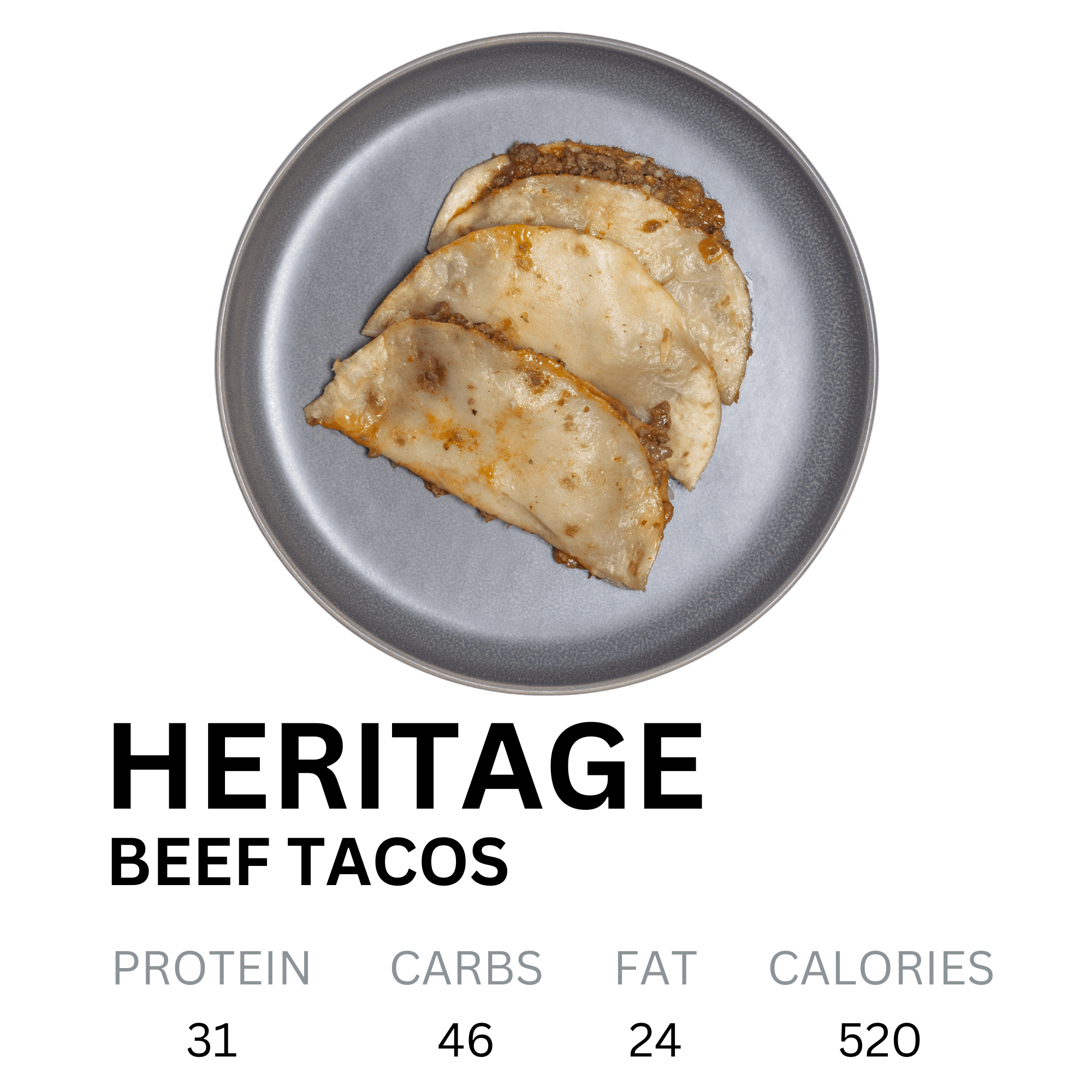 Heritage Beef Tacos