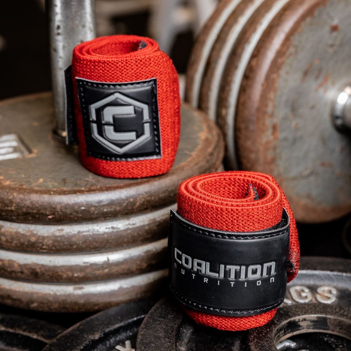 Coalition Nutrition Performance Wrist Wraps - 18" Red