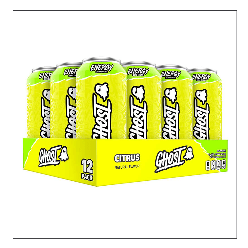 12 Pack Citrus Ghost Energy Coalition Nutrition