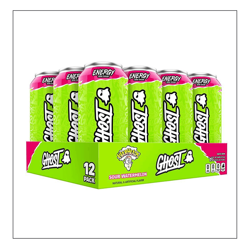 12 Pack Sour Watermelon Ghost Energy Coalition Nutrition