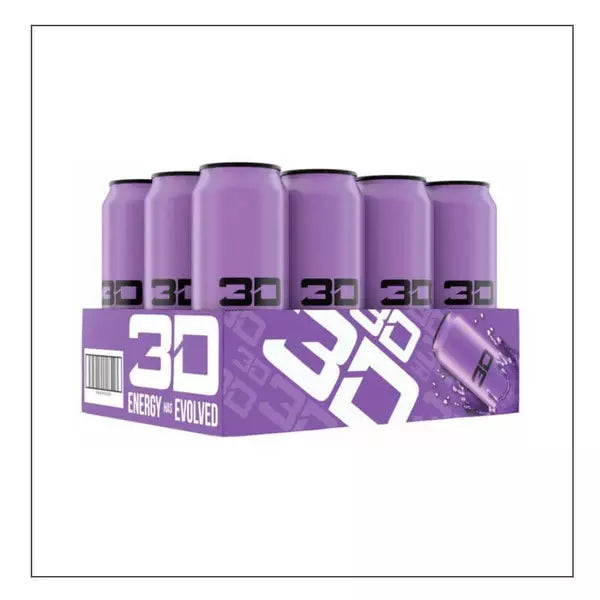 Purple 12pk 3D Energy Coalition Nutrition