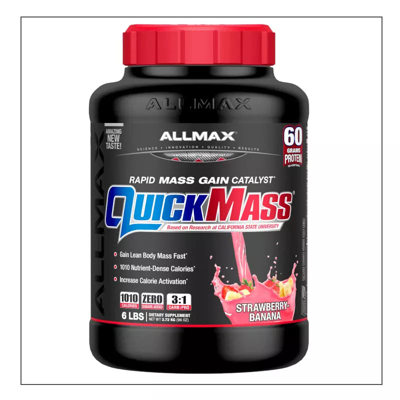 Strawberry Banana Allmax Quick Mass - CoalitionNutrition