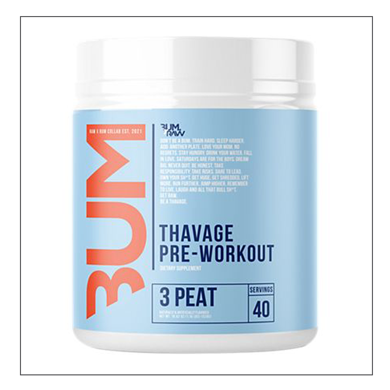 3 Peat CBum Thavage Pre Workout Coalition Nutrition 