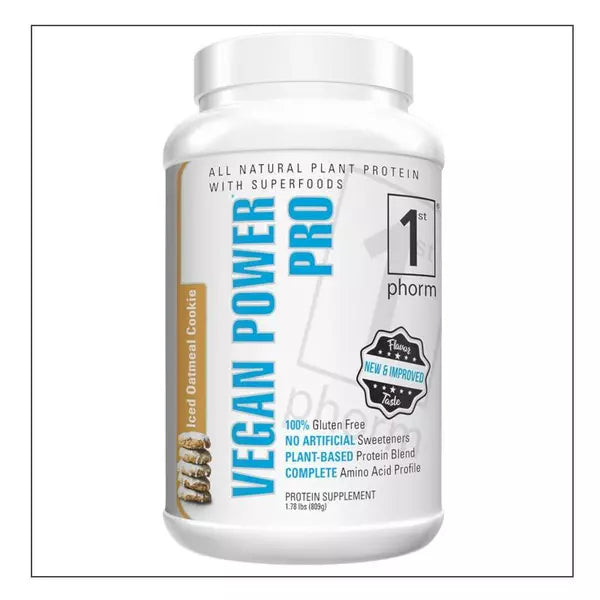 Iced Oatmeal Cookie 1st Phorm Vegan Power Pro Coalition Nutrition 