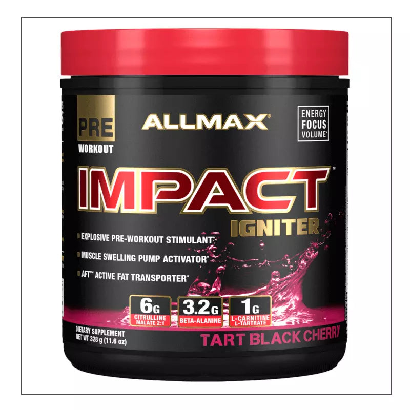 Tart Black Cherry Allmax Impact Igniter Coalition Nutrition 
