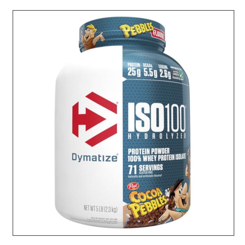 Cocoa Pebbles 5lb. Dymatize Iso 100 Coalition Nutrition 