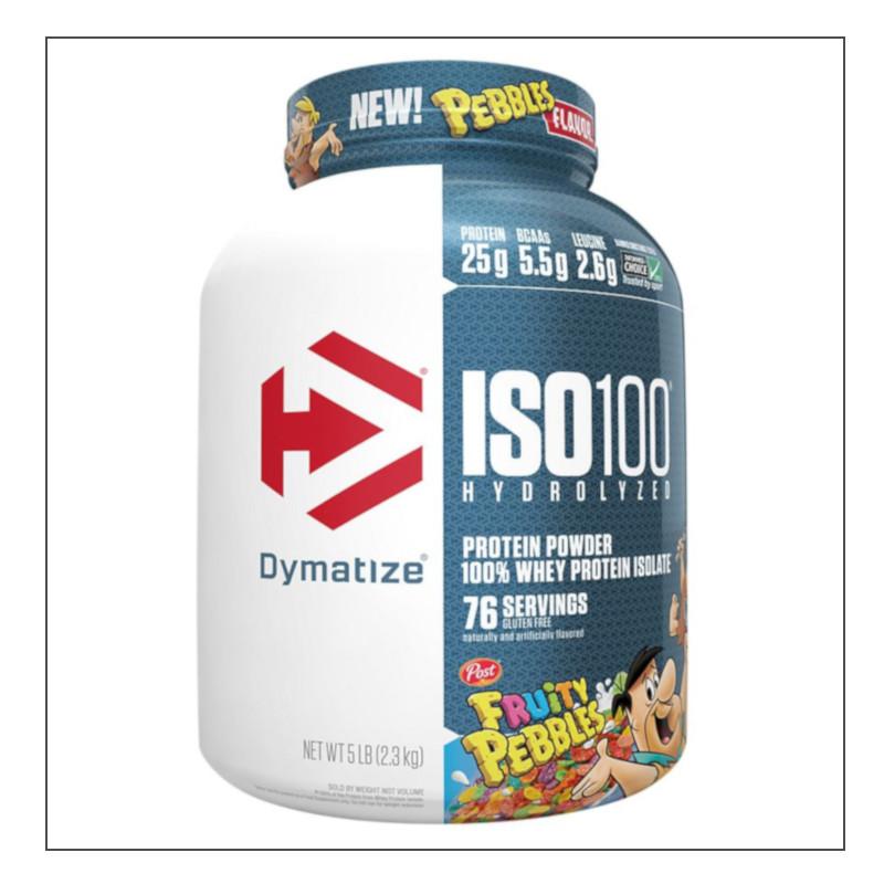 Fruity Pebbles 5lb. Dymatize Iso 100 Coalition Nutrition 
