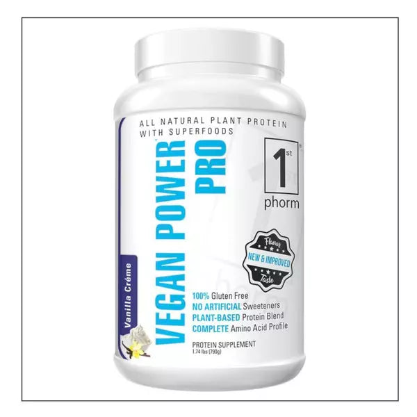 Vanilla Creme 1st Phorm Vegan Power Pro Coalition Nutrition 