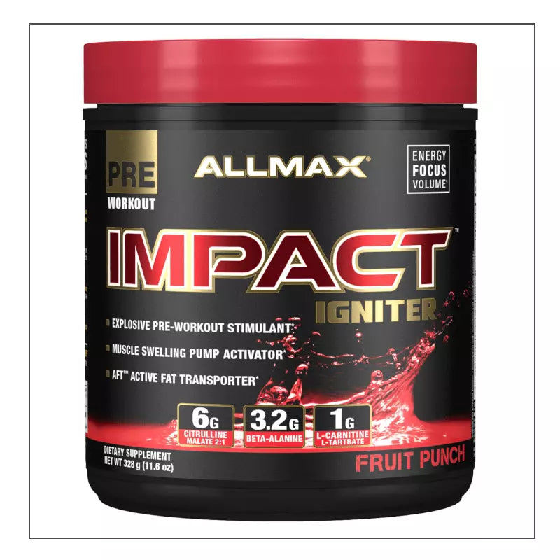 Fruit Punch Allmax Impact Igniter Coalition Nutrition 