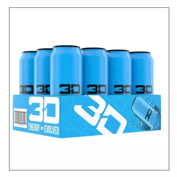 Blue 12pk 3D Energy Coalition Nutrition