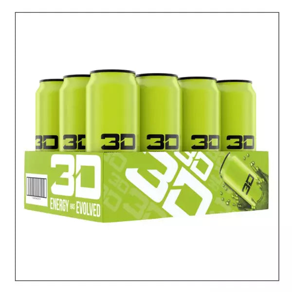 Green 12pk 3D Energy Coalition Nutrition