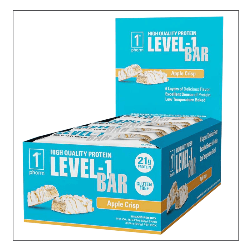 Apple Crisp 1st Phorm Level-1 Bar Coalition Nutrition 