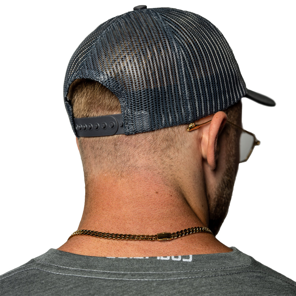 Coalition Nutrition USA Made Trucker Hat Grey