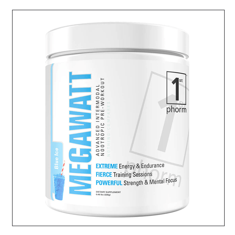 Blue Ice 1st Phorm Megawatt Coalition Nutrition 